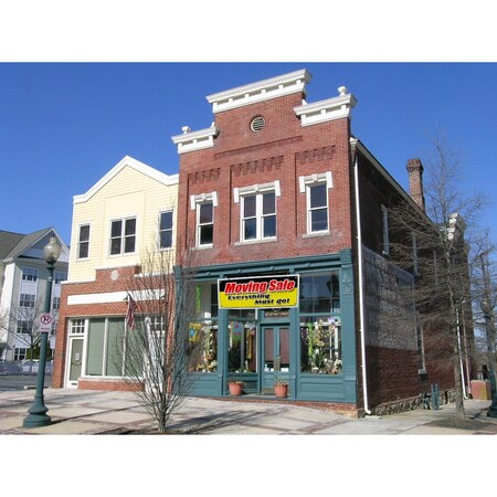 Signmission MOVING SALE EVERYTHING MUST GO! BANNER SIGN lost lease bankrupt 50% now B-72 Moving Sale Everything M